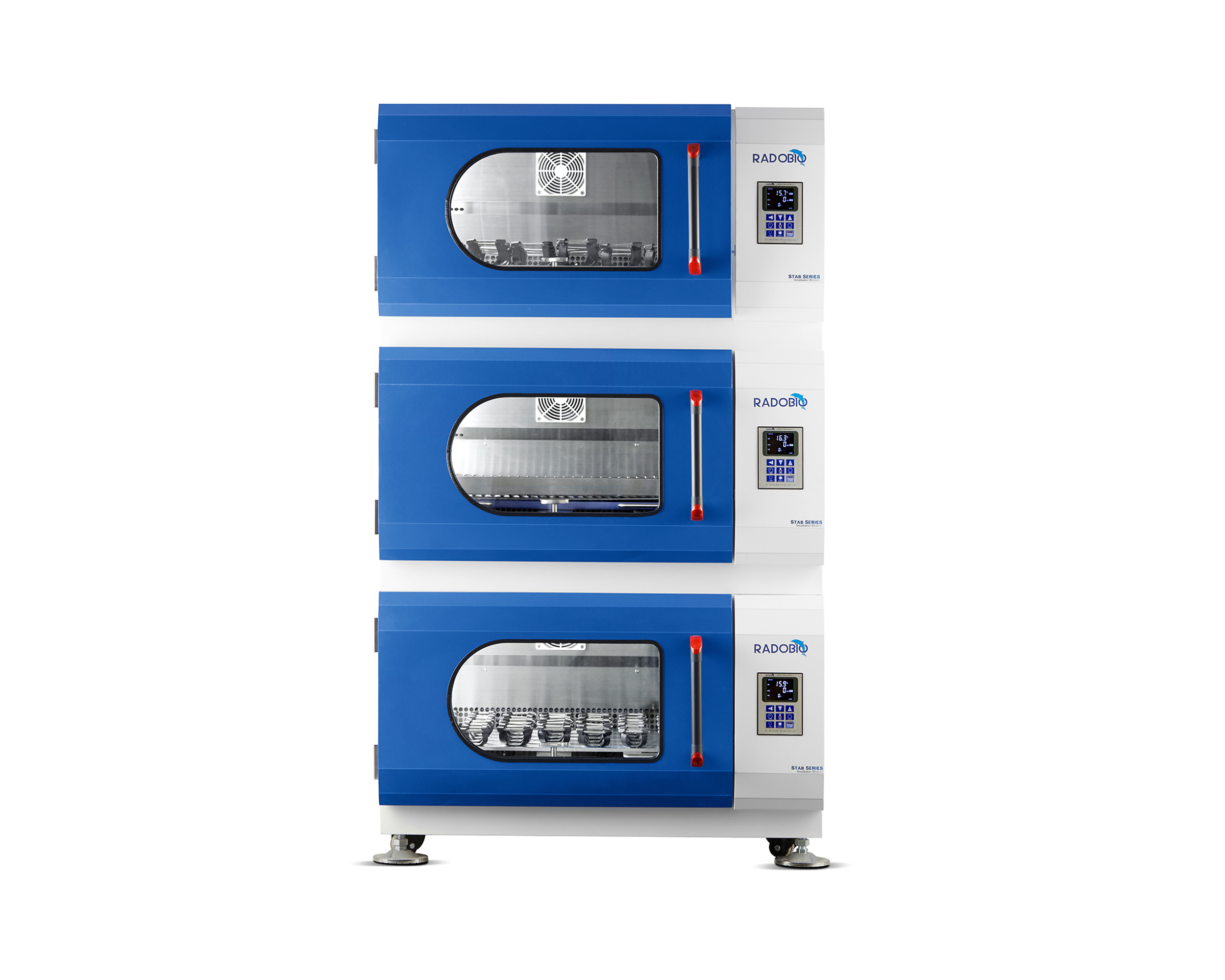 MS160 Stapelbarer Inkubator-Schüttler mit UV-Sterilisation Ausgewähltes Bild