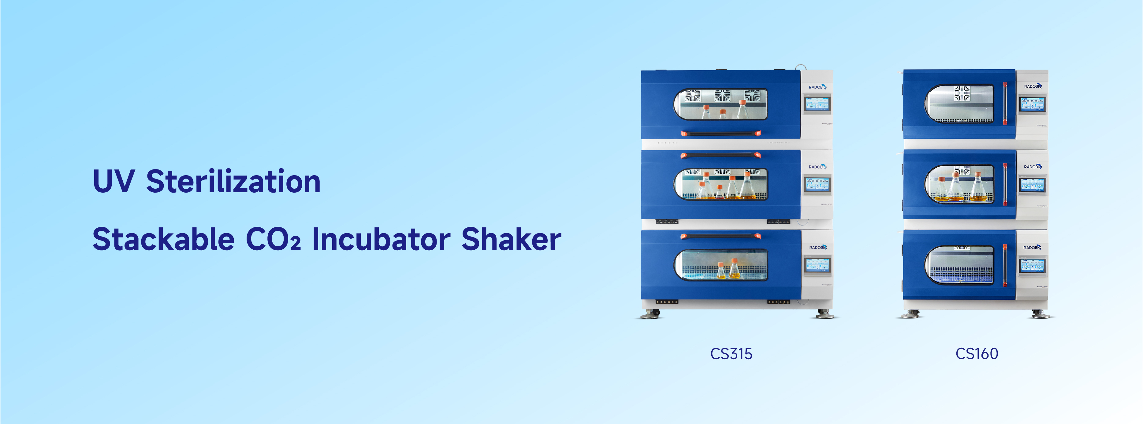 CS315+CS160 co2 incubator shaker-banner