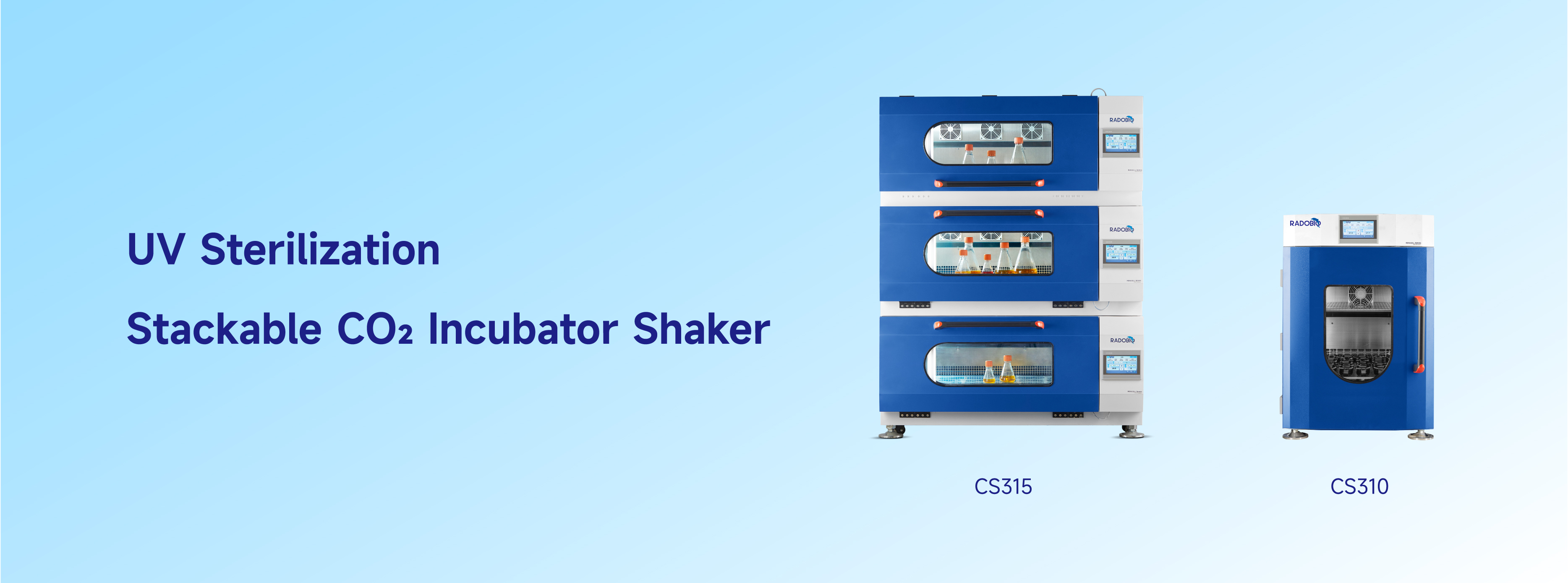 CS315 CO2-Inkubator-Schüttler-Banner